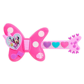 Just Play Minnie Bow-Tique Rockin' Guitar with light-up neck for musical play.