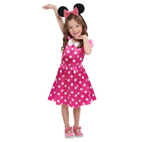 Just Play Minnie bracelets and heart rings for accessorizing