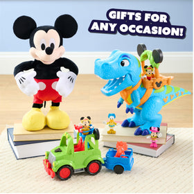 Minnie Mouse 3-inch figure included to expand safari adventures.