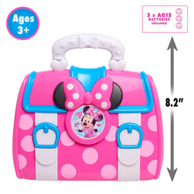 Just Play Minnie Bow-Care thermometer for pretend medical visits.
