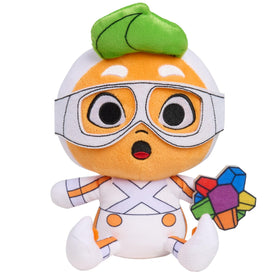 Just Play Oompa Loompa plush on display shelf.