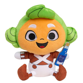 Just Play Oompa Loompa plush soft fabric texture.