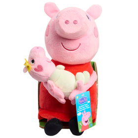 Just Play Peppa Pig Big Sis Plush, child-friendly toy for ages 3 and up