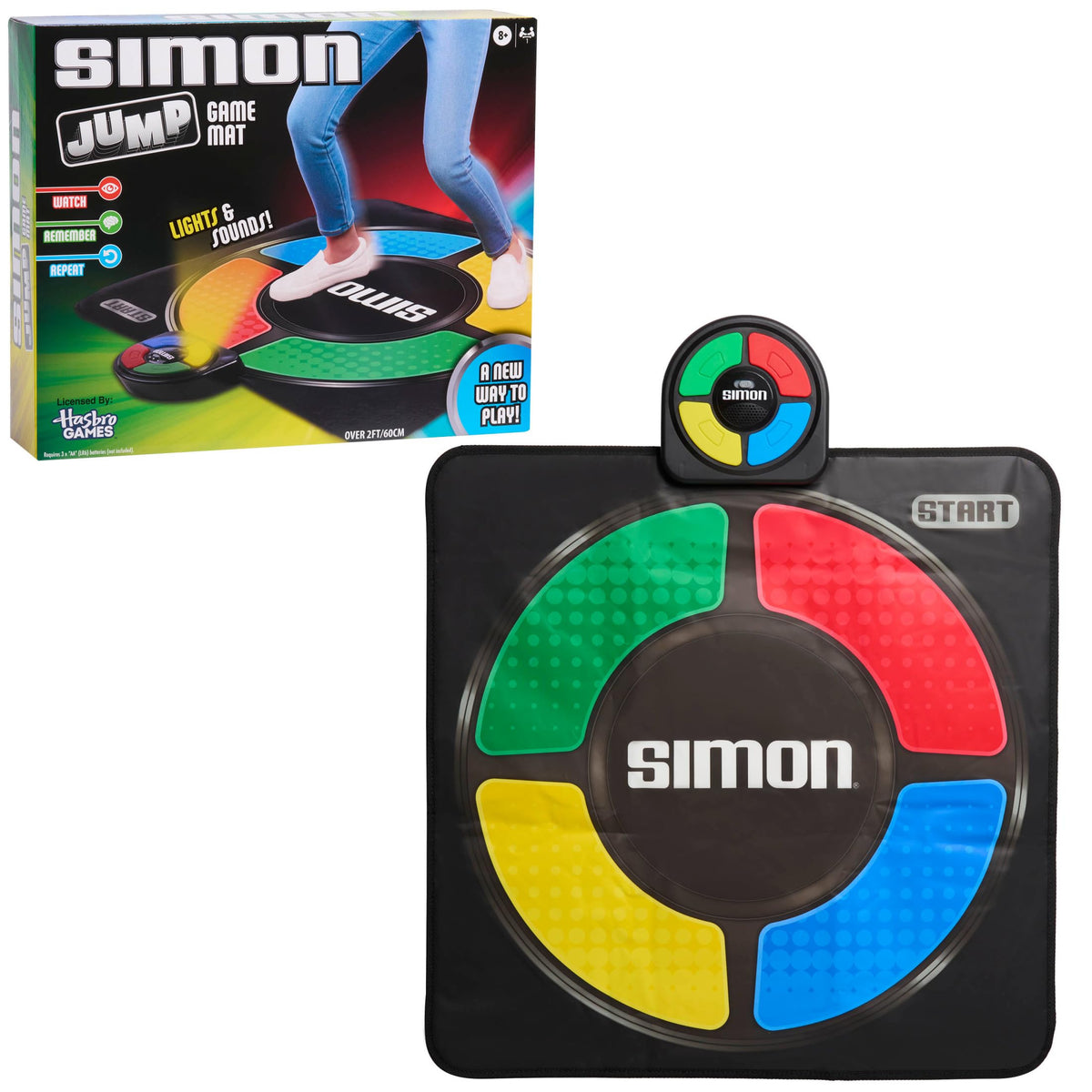 Just Play Simon Jump Mat lights show interactive sequences for active play