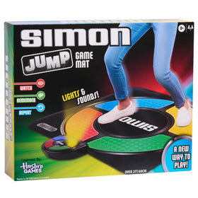 Just Play Simon Jump Mat on the floor demonstrates floor-level play