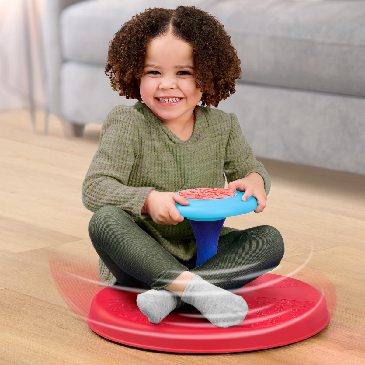 Just Play Sit 'n Spin instructions guide quick, safe setup