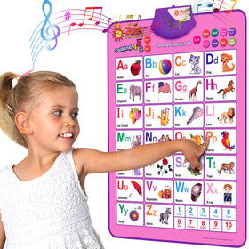 Just Smarty interactive alphabet wall chart boosts early literacy through interactive play