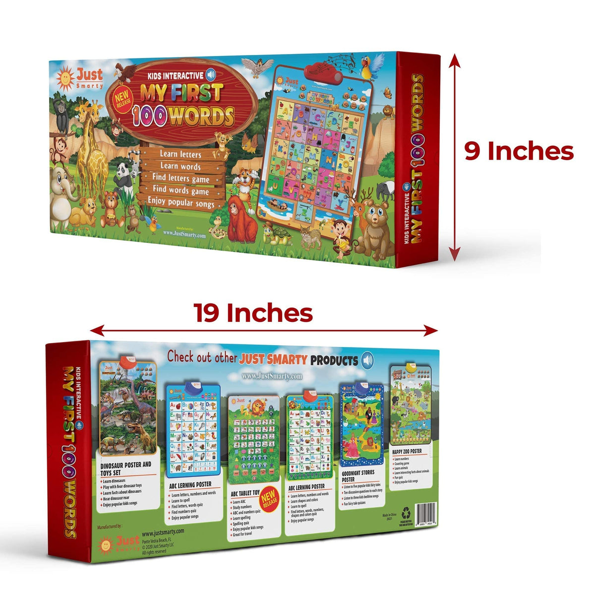 Just Smarty wall-learning-room transform adds colorful learning space