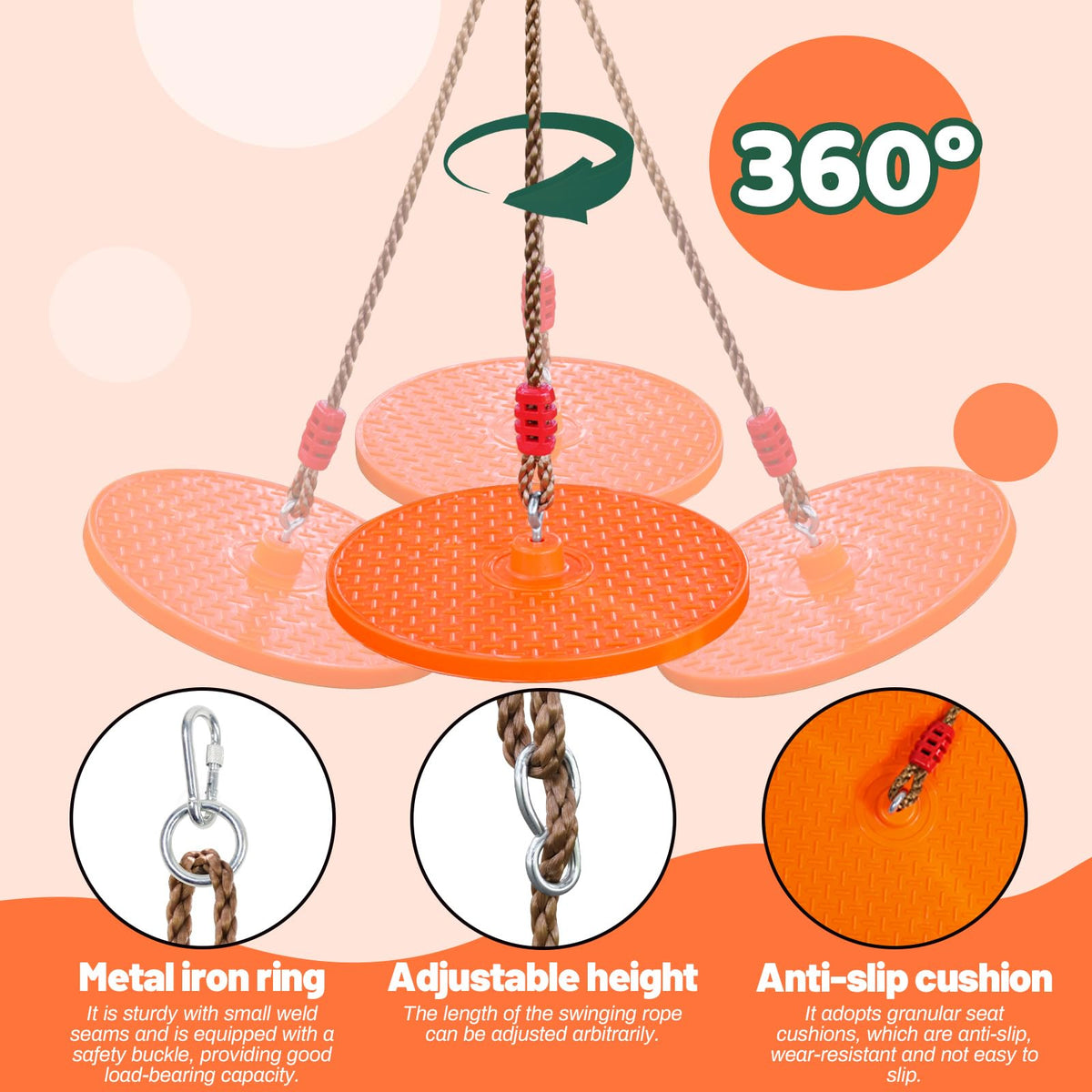 Just.smile doorframe or tree hanging setup enables indoor or outdoor fun