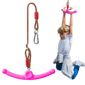Just.smile Ninja-Twister 360 spin-handle in action for engaging backyard play