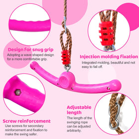 Anti-slip grip on Just.smile Ninja-Twister enhances safety during spins