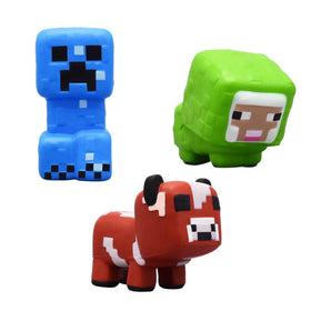 Just Toys Minecraft SquishMe Series 2 Panda figure for cuddle-friendly play.