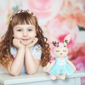 JUSTQUNSEEN Ballerina Doll material-detail notes soft polyester fabric.