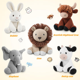 JUSTQUNSEEN bunny playroom-display-toy for decor and play.