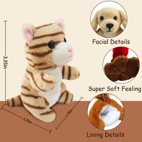 JUSTQUNSEEN dog finger puppet ideal for interactive role-play at home