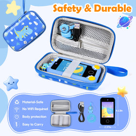 Jusvenmt Protective case blue guards kid-friendly device