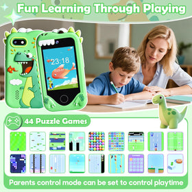 Jusvenmt MP3 player play, music and rhythm features for kids.