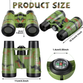 Jutom binoculars color variety highlights easy grab for small hands