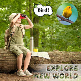 Jutom outdoor binoculars support curious kids on learning adventures