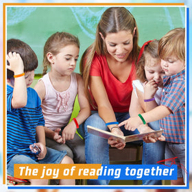Durable 6-color set from Jutom keeps colors vibrant after many library checkouts