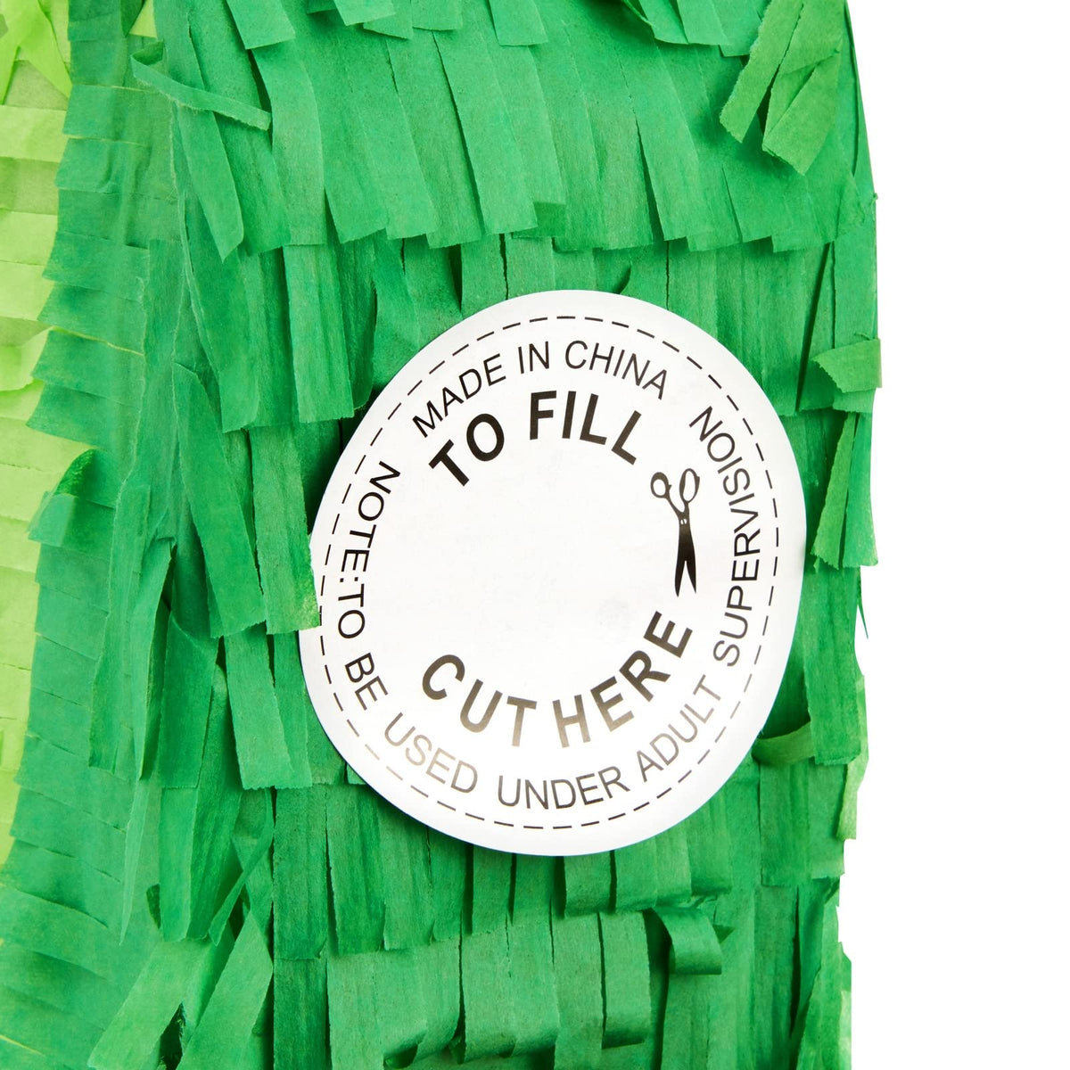 Juvale cactus pinata dessert-table centerpiece adds festive charm.