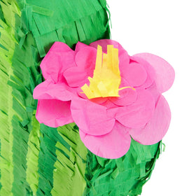 Juvale cactus pinata indoors or outdoors works as center or decor.