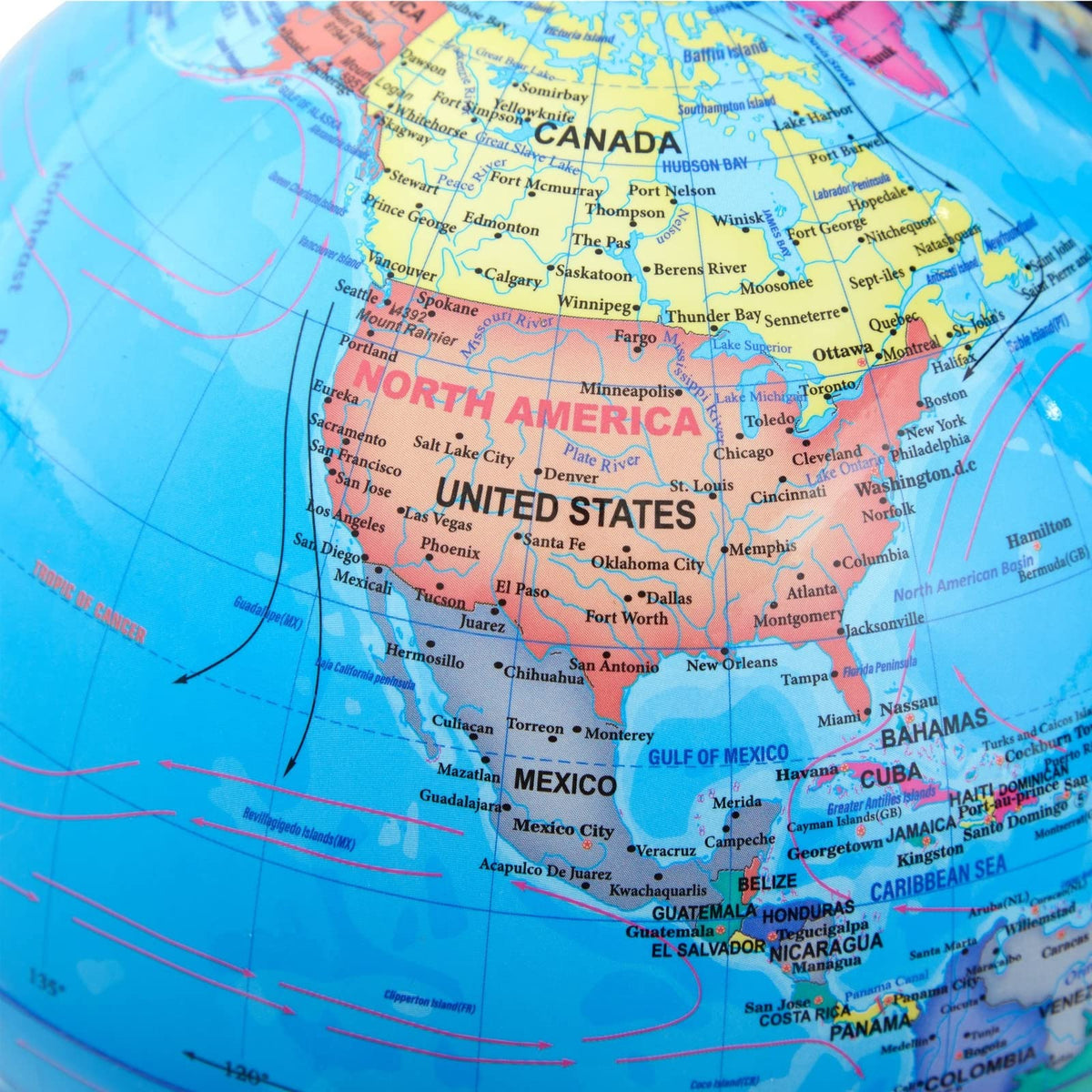 Juvale classroom globe engages students during geography lessons