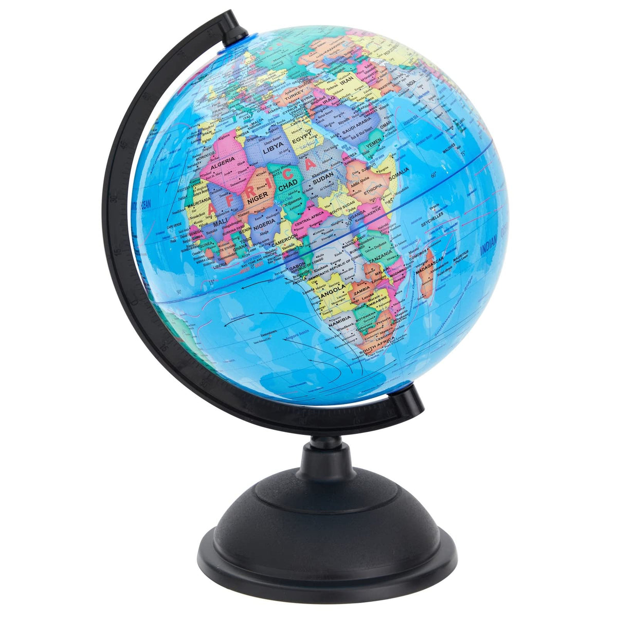 Juvale educational globe promotes active learning through rotation