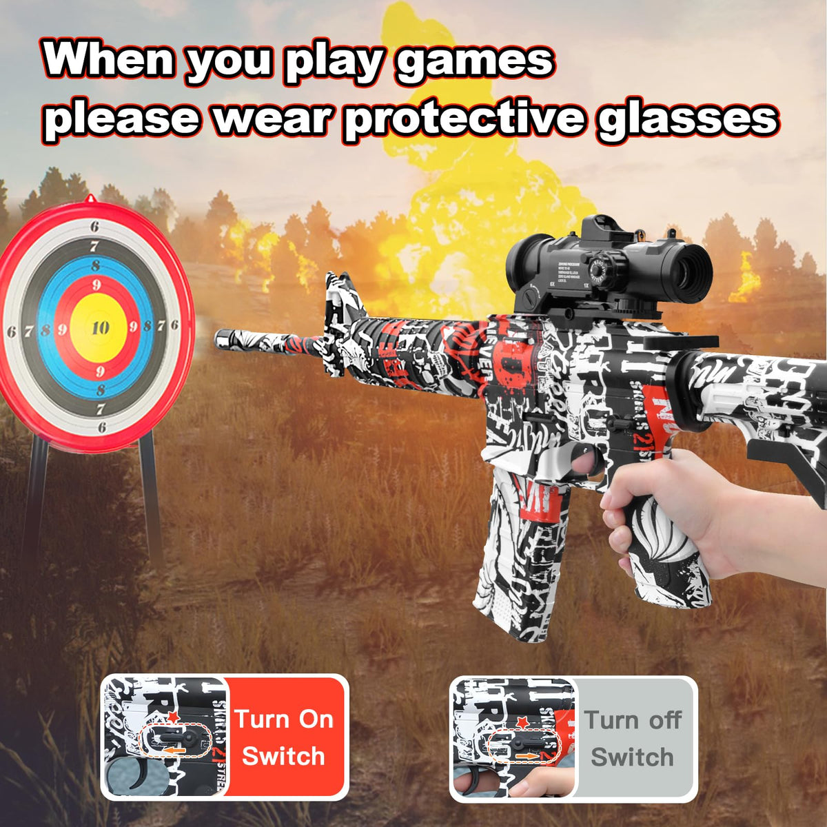 JUWANO outdoor games gift-ready image shows ideal gift for celebrations.