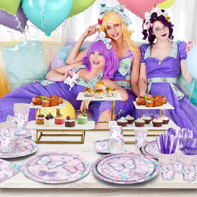 JVORFDG birthday decor line creates memorable butterfly theme for celebrations.