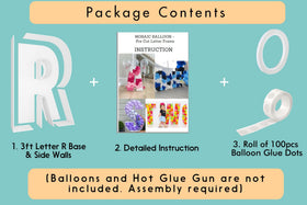 Add balloons or flowers for a personalized wedding or birthday scene