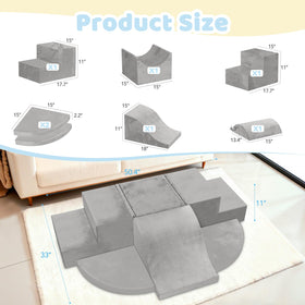 JWPEHOE foam blocks arrive compressed and expand to full size after 48 hours.