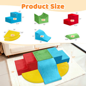 JWPEHOE compact design stacks for tidy storage after play.