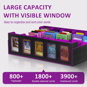 JWPEHOE magnet-closure case keeps cards safe during transport