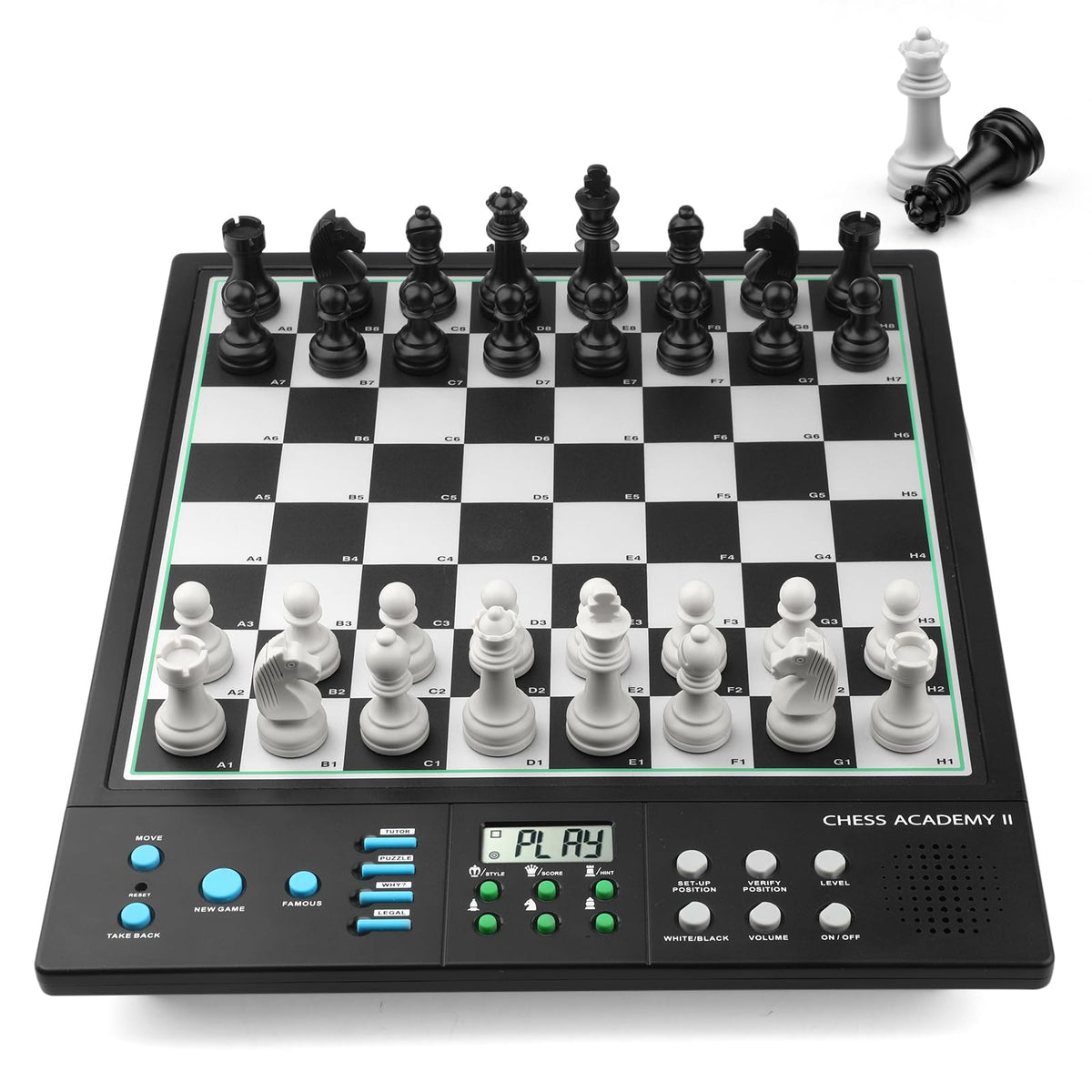 JWSCHESSSUN AA battery power with auto-shutoff extends playtime between charges.