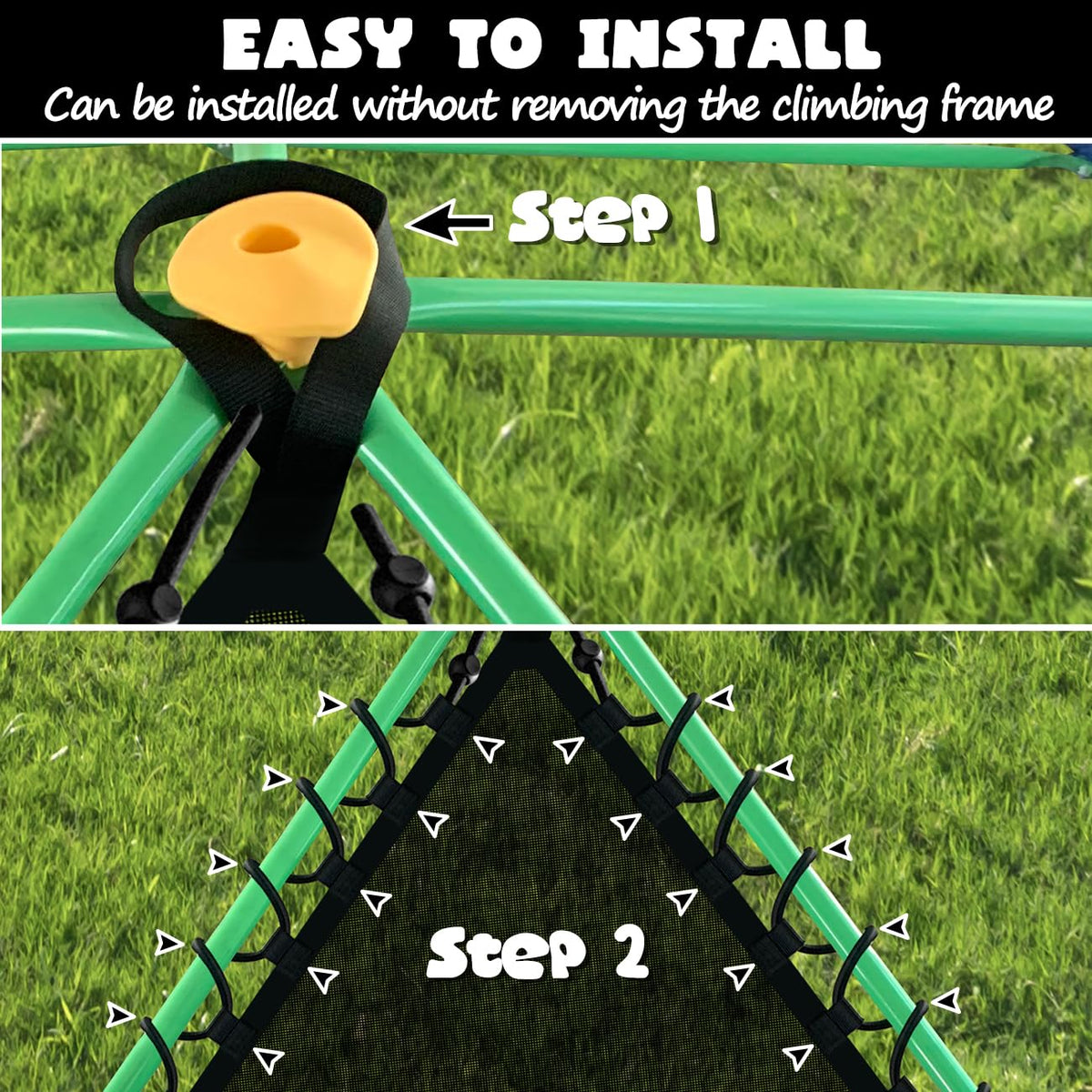 JYGOPLA net chair safety design supports active kids during play.