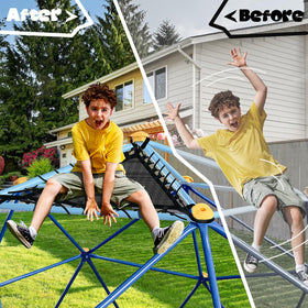 JYGOPLA net chair sunproof fabric ensures outdoor comfort.