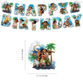 JYHFY Moana balloons deliver vivid color and durability