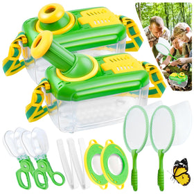 JYNTERPLAY bug catcher with 360° rotating magnifier for versatile insect viewing