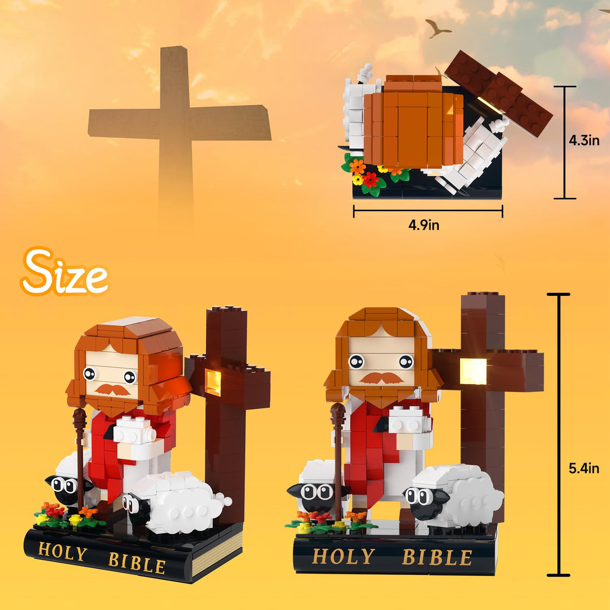 JYPRYMO Bible Story construction set encourages creative play and values-based learning.