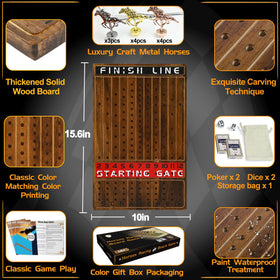 Jyquorp Solid wood construction emphasizes sturdiness and long-lasting fun.