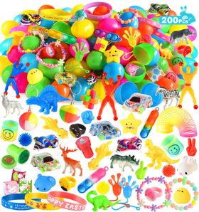 Jyusmile 200-pack prefixed Easter eggs, durable shells ready for hunt