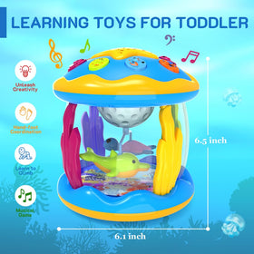 Jyusmile sensory toy supports early exploration through music and light