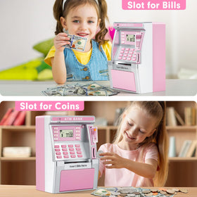 Jyusmile banknote scroll accepts bills and stores them securely