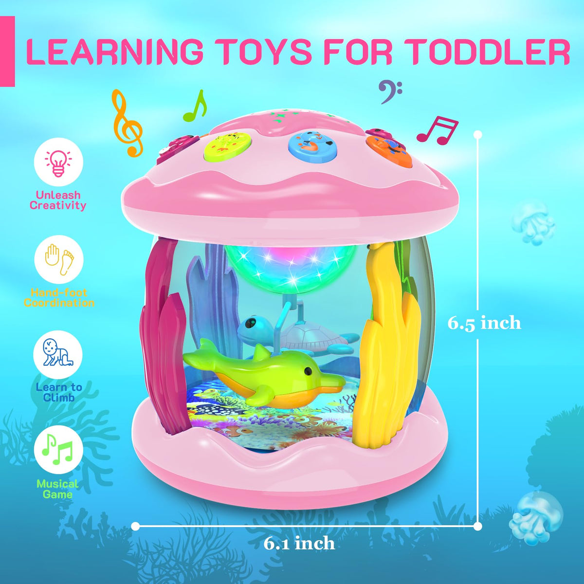 Jyusmile BPA-free safe baby toy designed for 0-12 months