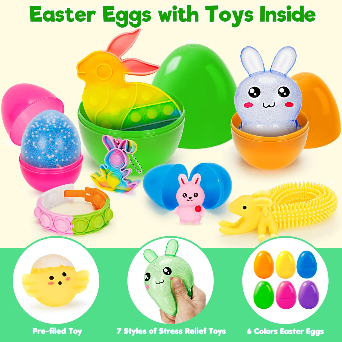 Jyusmile eggs for classroom prizes and Easter activities
