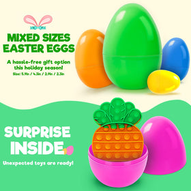 Jyusmile Easter basket stuffers offer variety for vibrant gift sets.