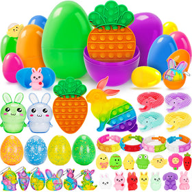 Jyusmile mixed-size Easter eggs for an exciting hunt