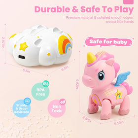 Jyusmile gift-ready unicorn toy packaging makes a charming present for little ones.