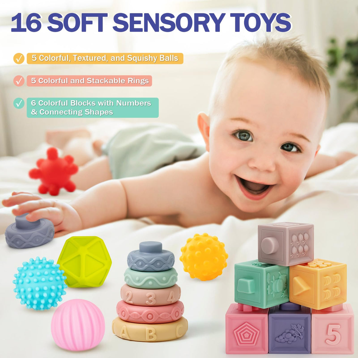 Jyusmile Montessori toy pack offers multi-sensory learning in one compact set.